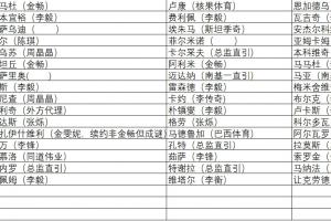 鲁能2017官方名单