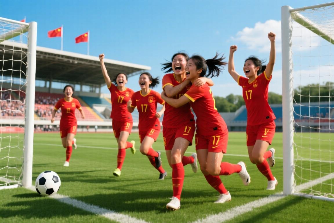 亚洲杯开门红！U17中国女足6-0缅甸女足姑娘六人进球缅甸0射门