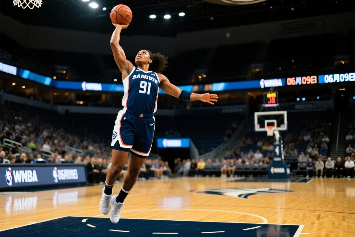 06月09日WNBA常规赛西雅图风暴91-101拉斯维加斯王牌集锦