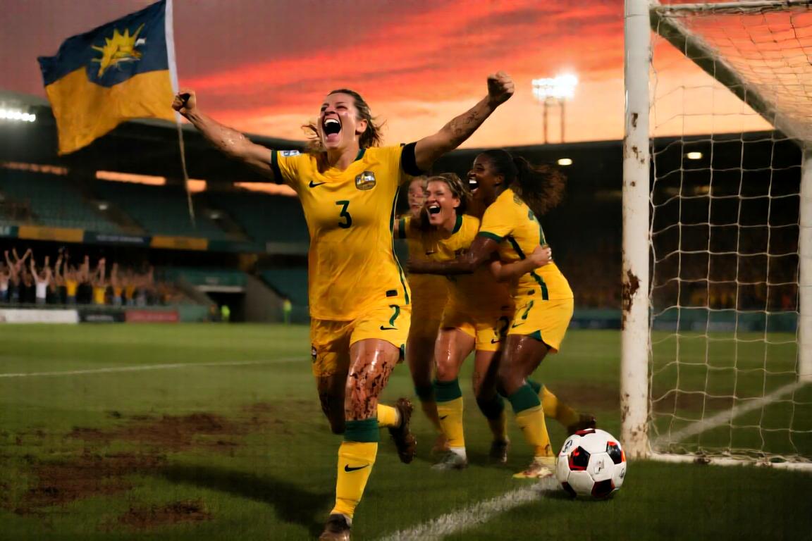 进世界杯！澳大利亚女足2-1朝鲜女足进四强朝鲜全场狂轰21脚
