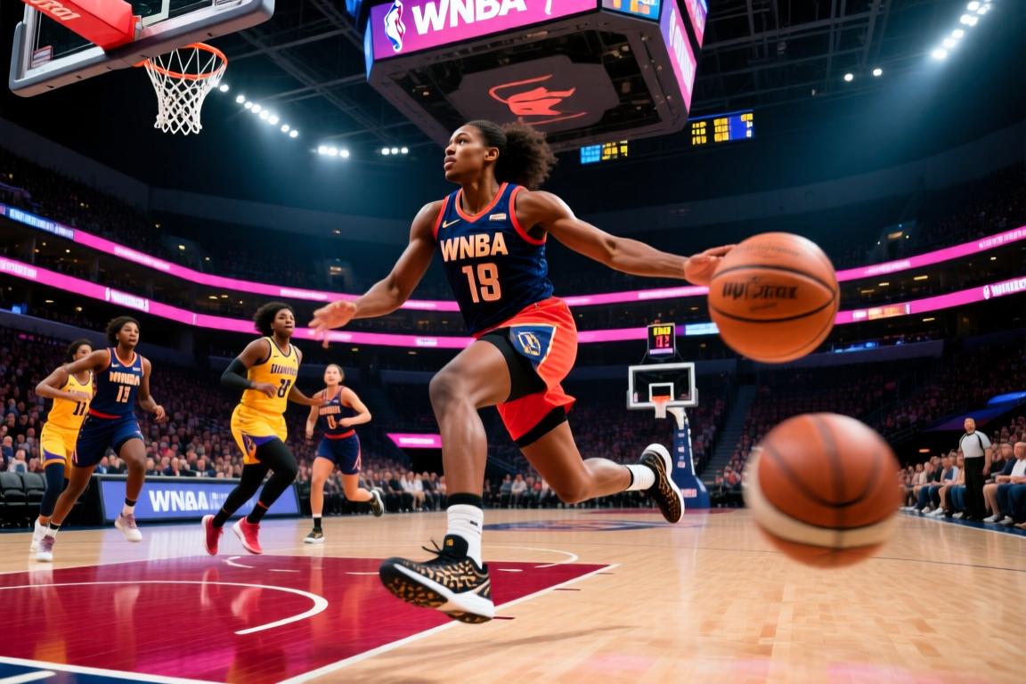 06月12日WNBA常规赛拉斯维加斯王牌105-89波特兰火焰全场集锦