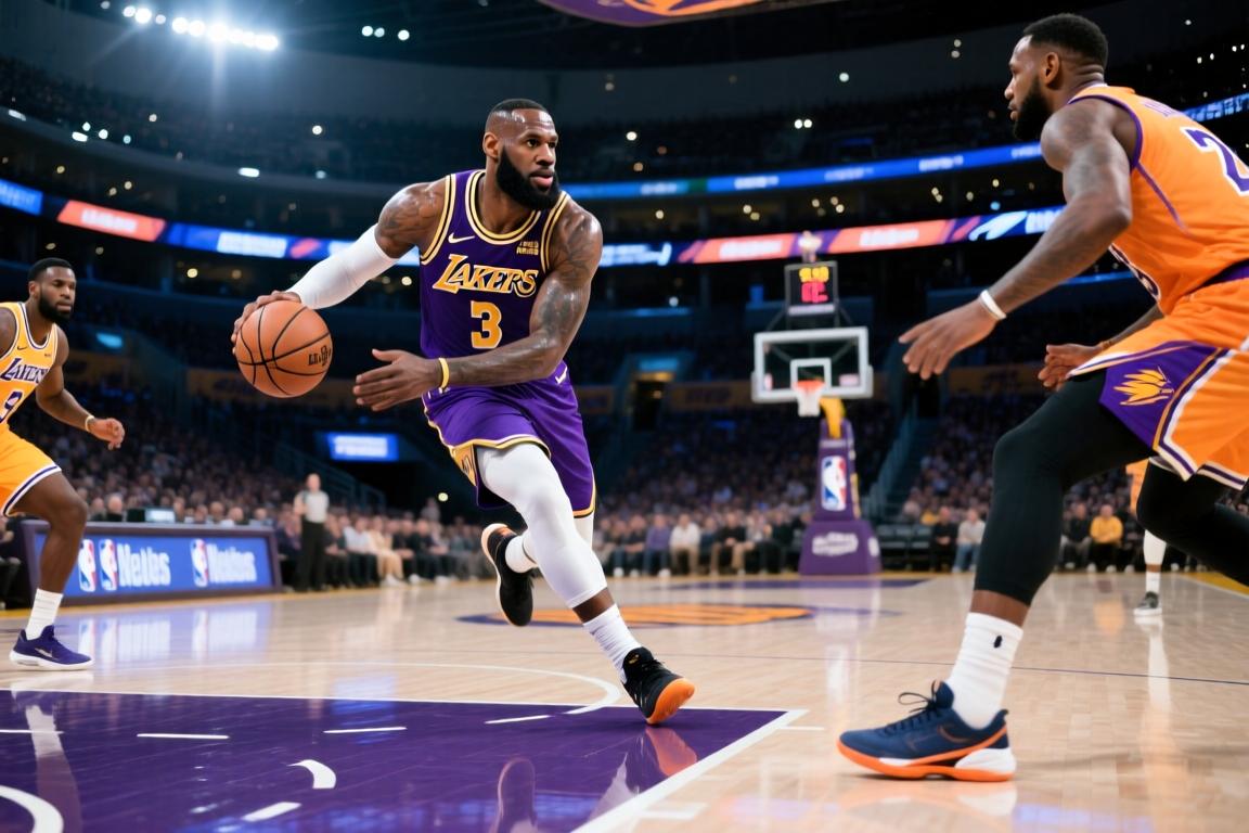 04月11日NBA常规赛太阳-湖人全场录像