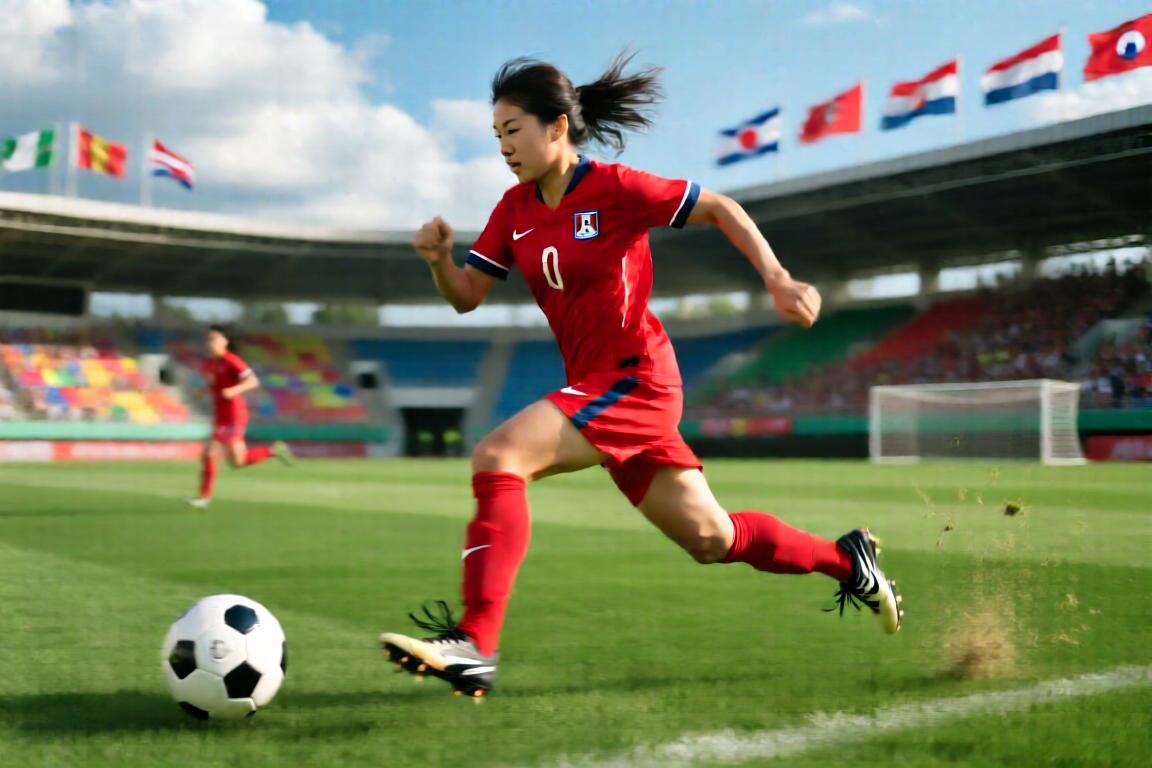 04月15日U20女足亚洲杯半决赛朝鲜女足U20vs韩国女足U20全场录像