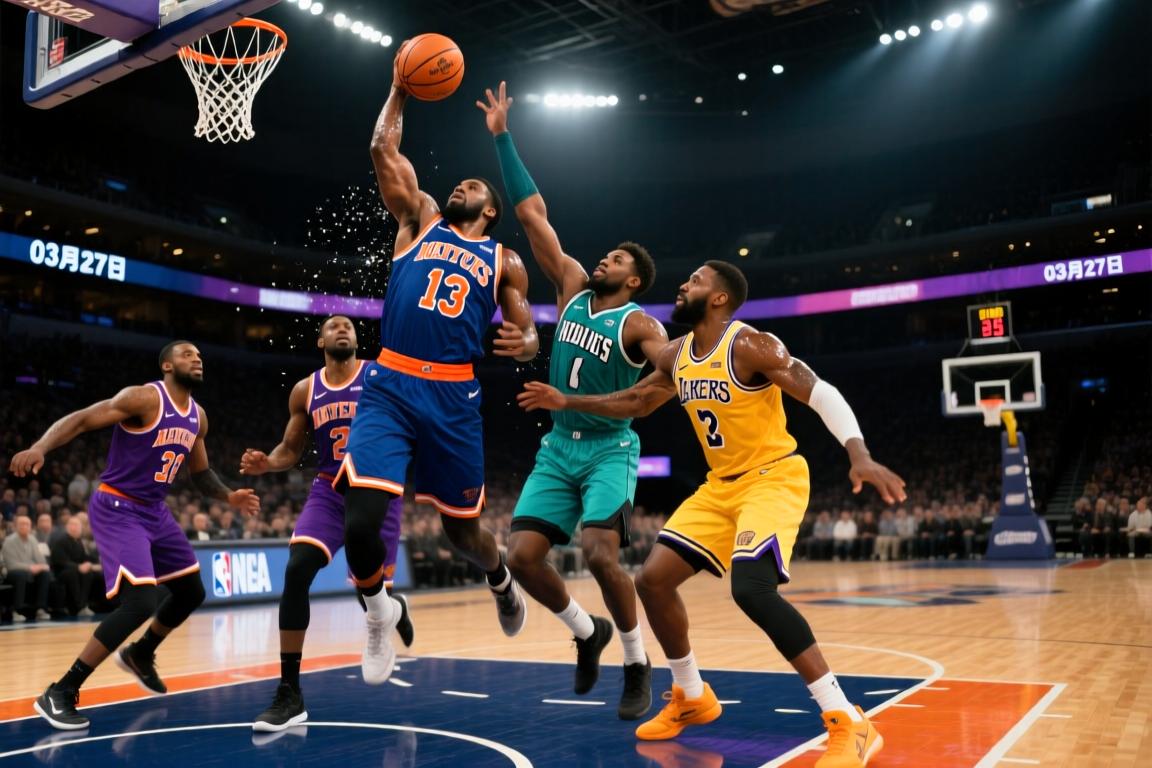 03月27日NBA常规赛尼克斯-黄蜂全场录像