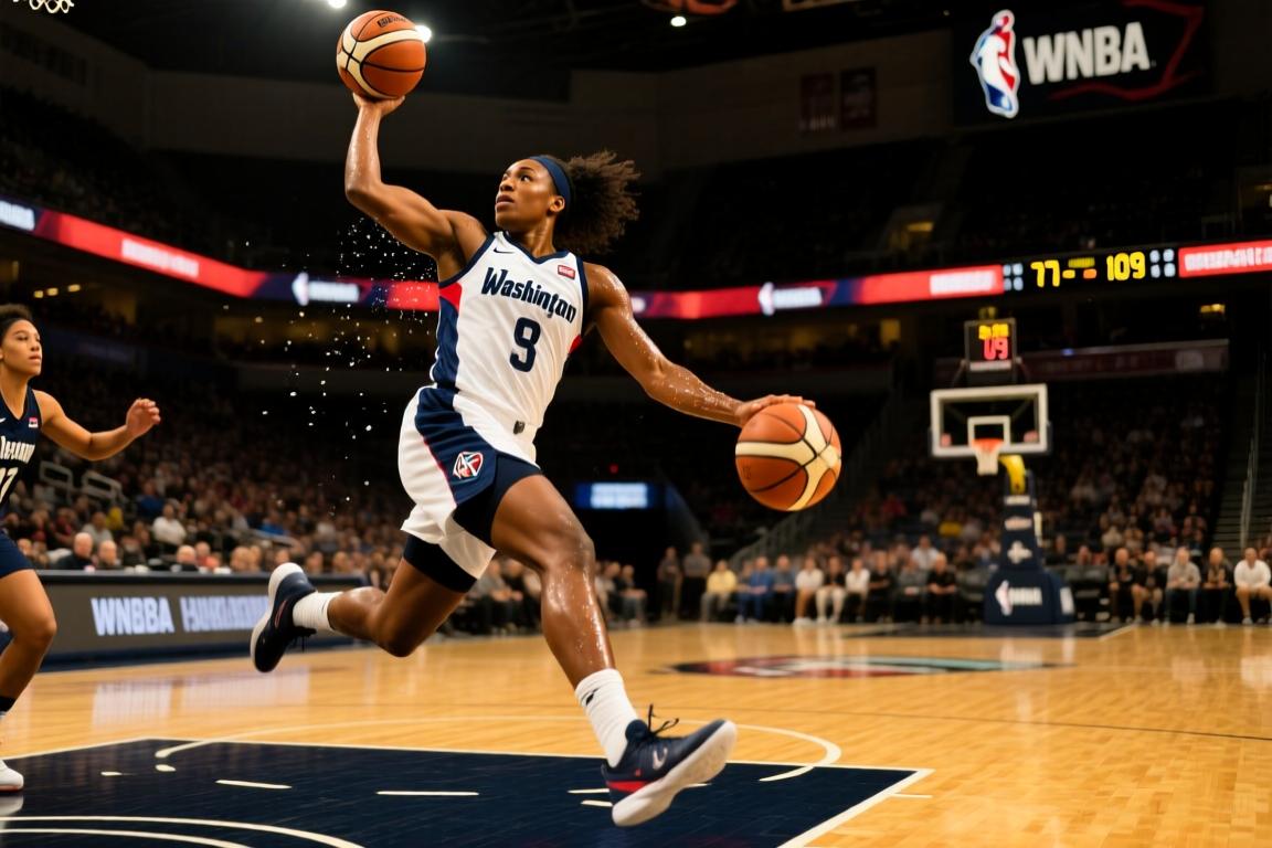 WNBA常规赛华盛顿神秘人77-109亚特兰大梦想全场集锦