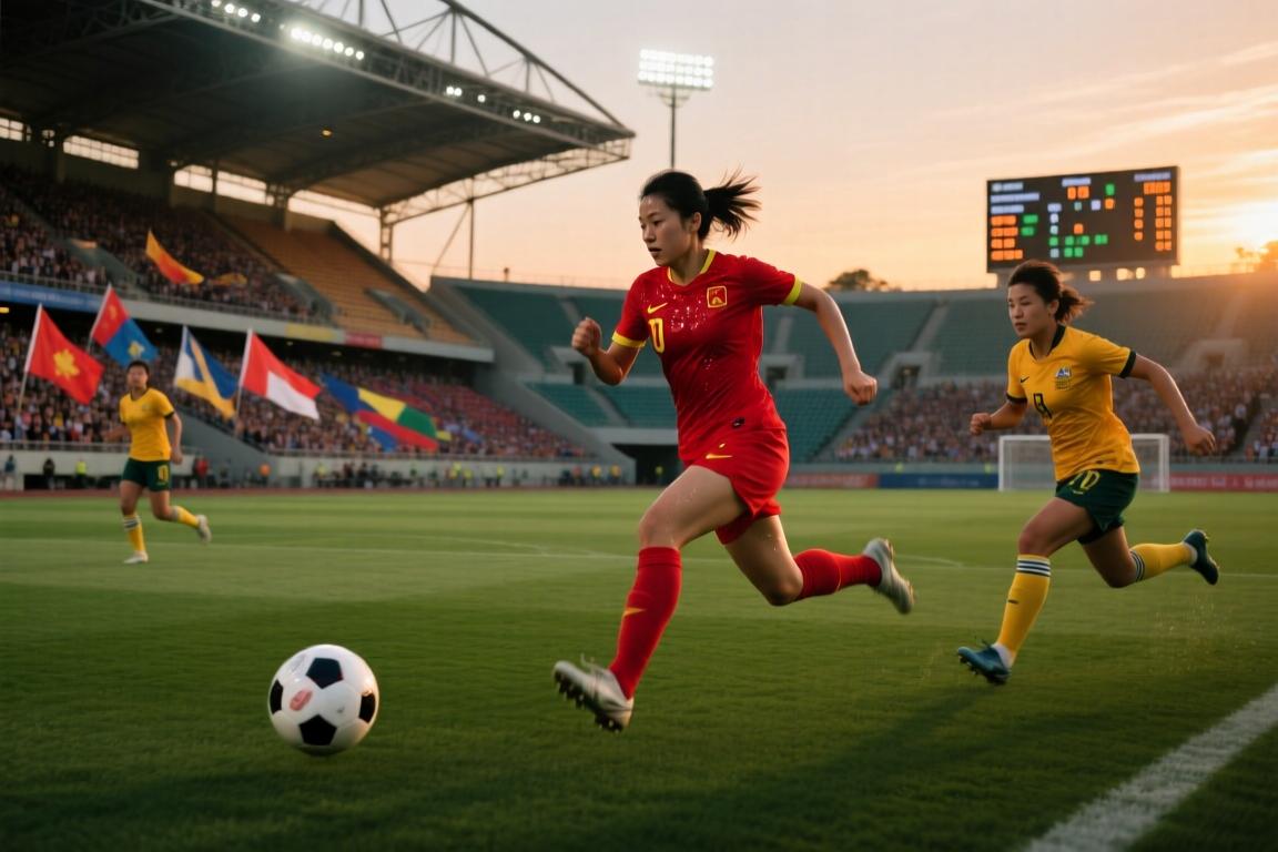 03月17日女足亚洲杯半决赛中国女足vs澳大利亚女足全场录像