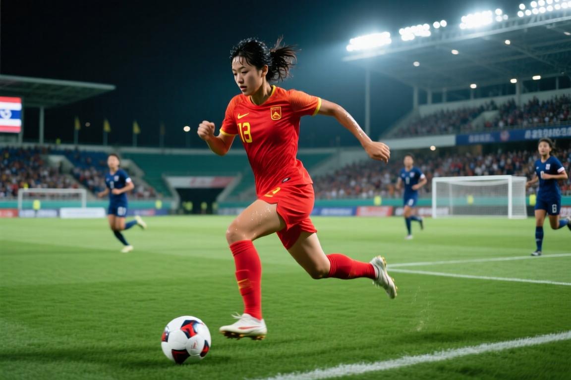 U20女足亚洲杯-中国女足U201-0泰国小组头名出线肖亚飞制胜