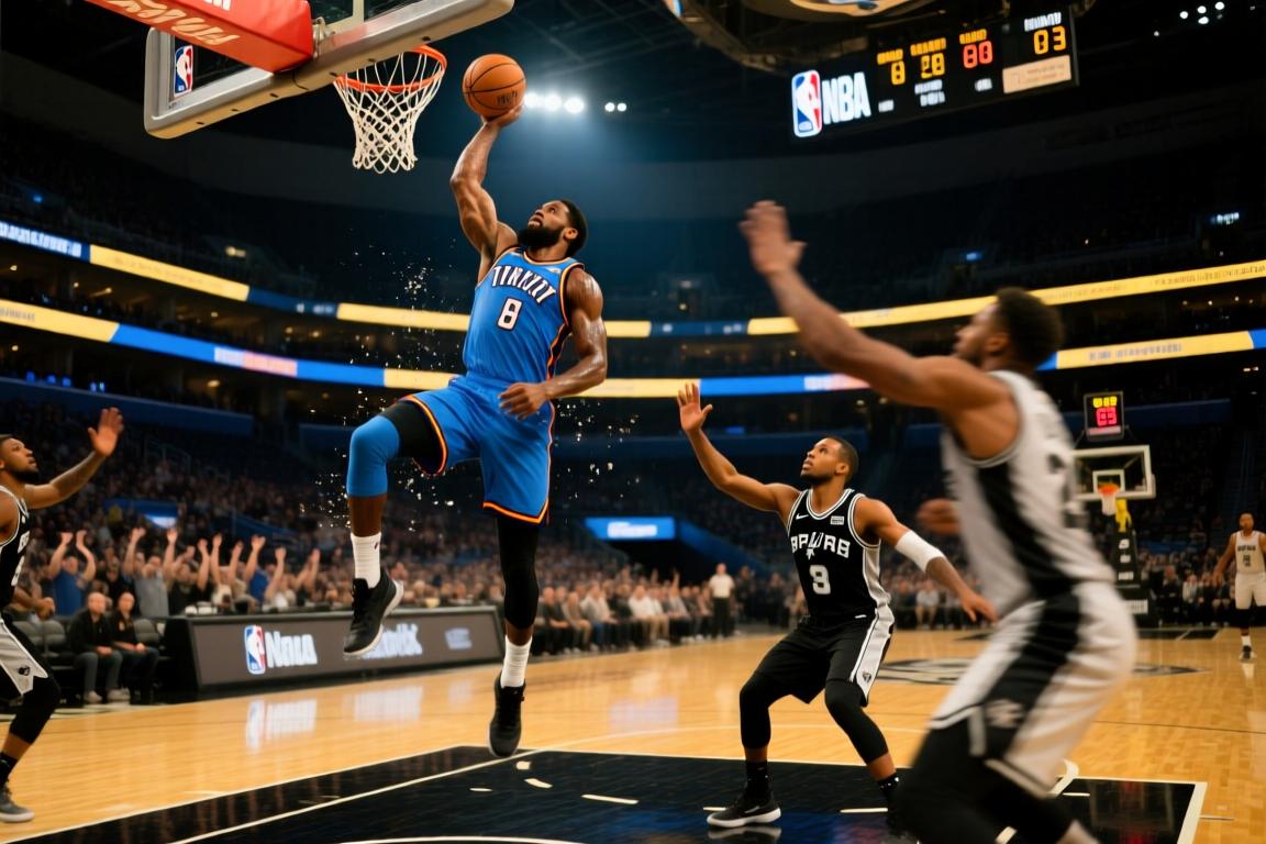05月23日NBA西部决赛G3雷霆-马刺全场录像