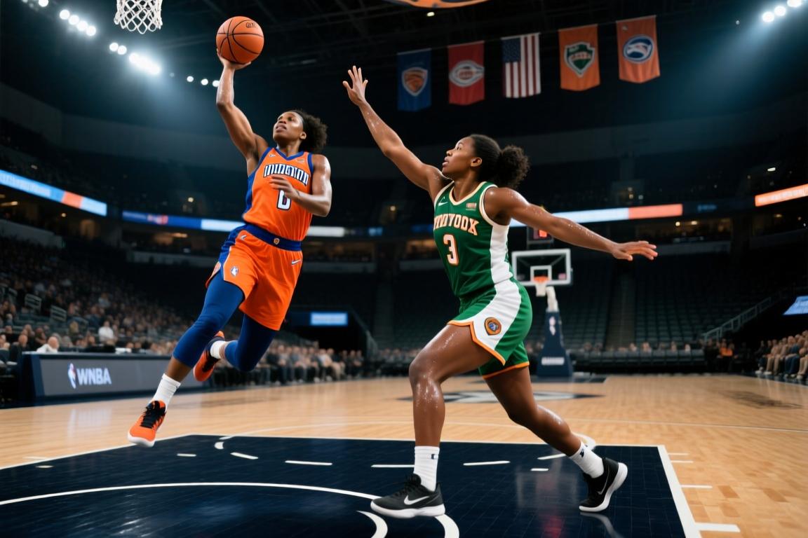 WNBA常规赛 印第安纳狂热  75-83 纽约自由人全场集锦