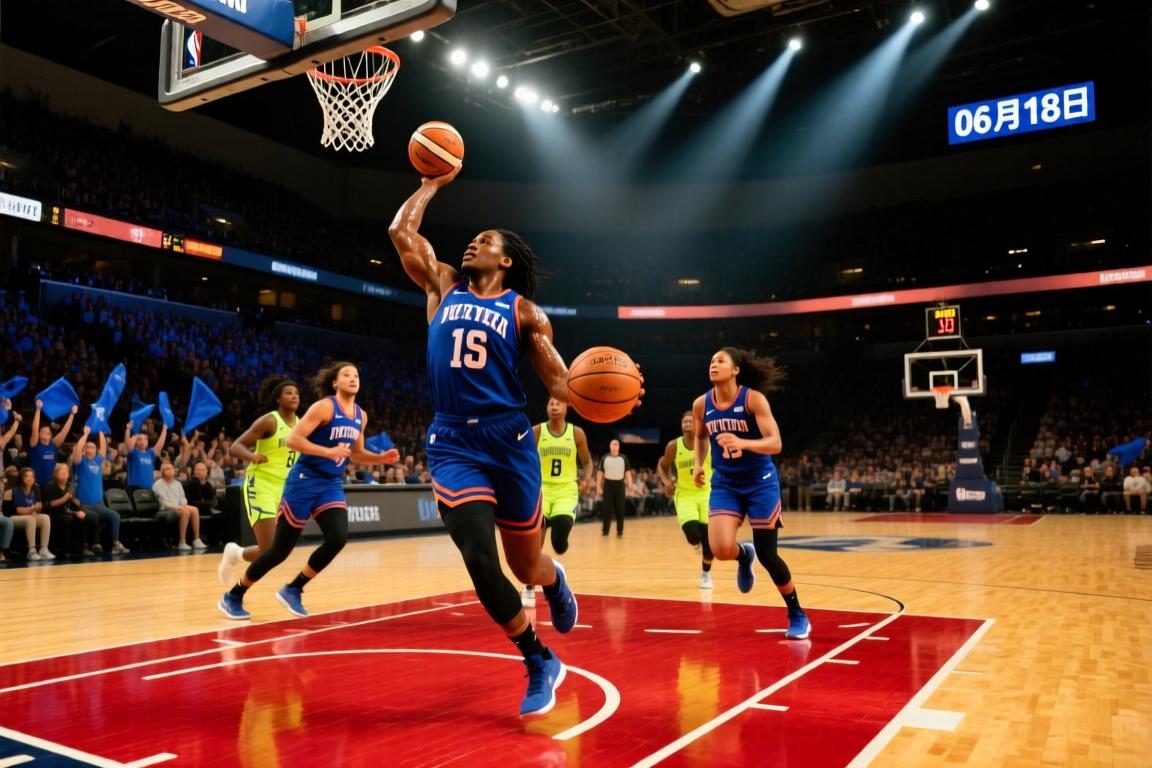 06月18日WNBA常规赛纽约自由人96-95芝加哥天空全场集锦