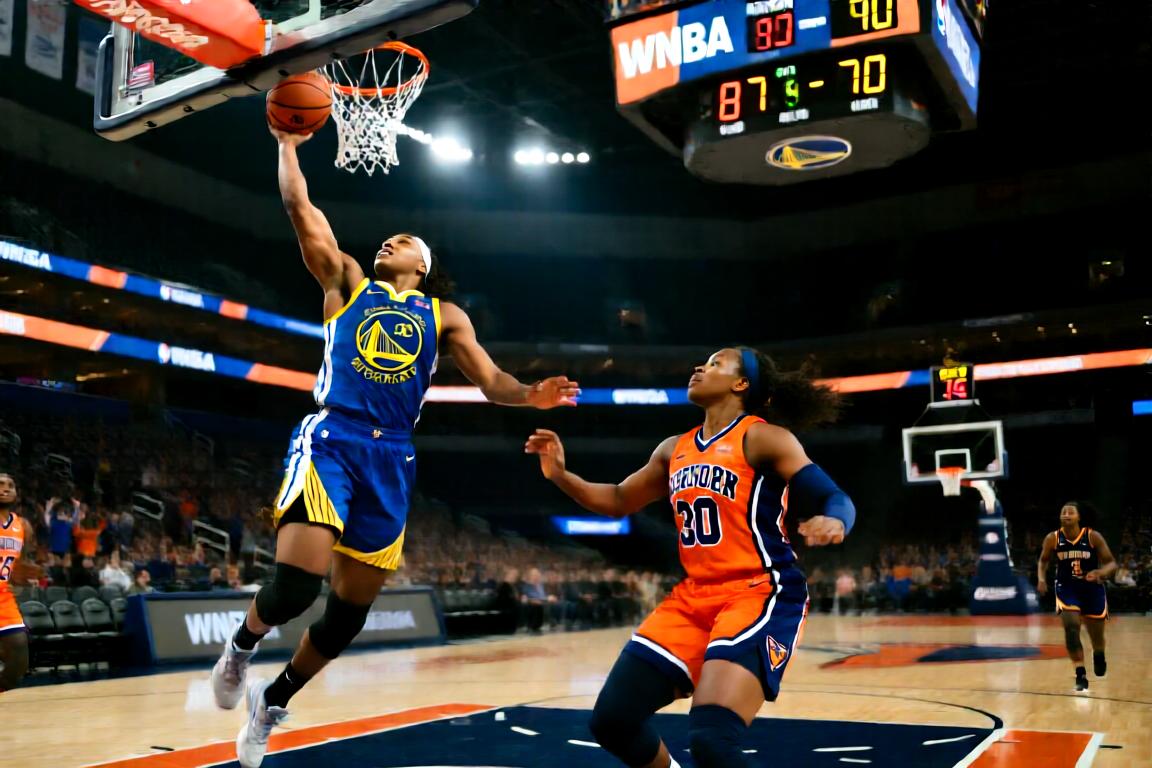 WNBA常规赛金州女武神87-70纽约自由人全场集锦