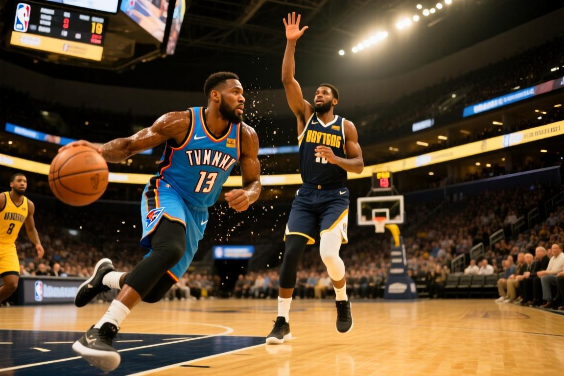 04月11日NBA常规赛雷霆-掘金全场录像