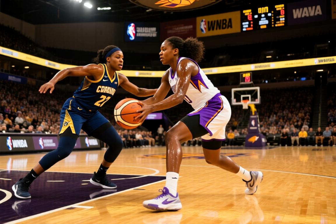 WNBA常规赛康涅狄格太阳68-77洛杉矶火花全场集锦