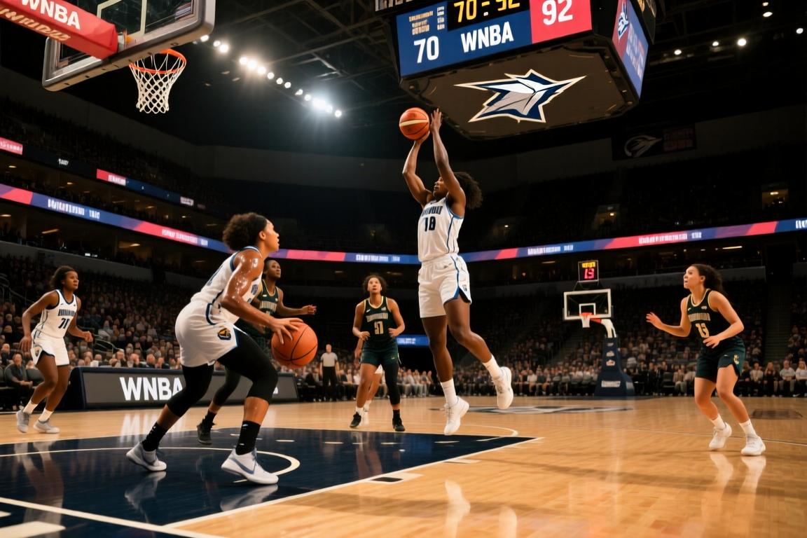 WNBA常规赛西雅图风暴70-92达拉斯飞翼全场集锦