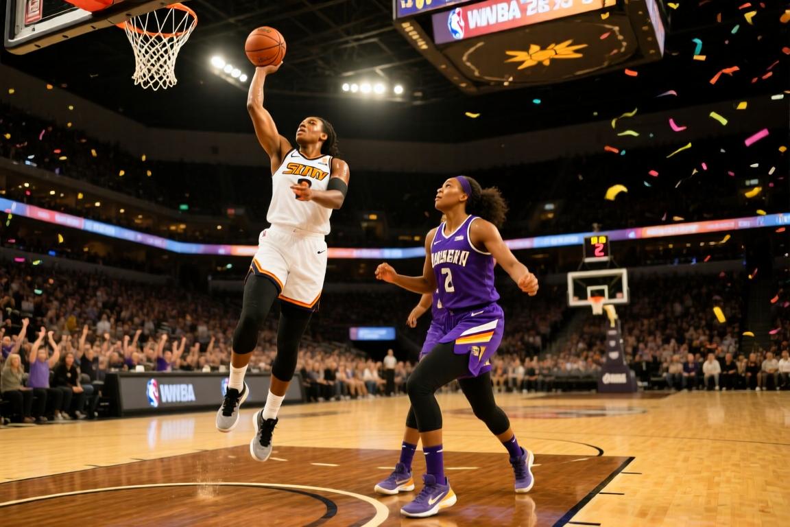 07月29日WNBA常规赛康涅狄格太阳84-92华盛顿神秘人全场集锦