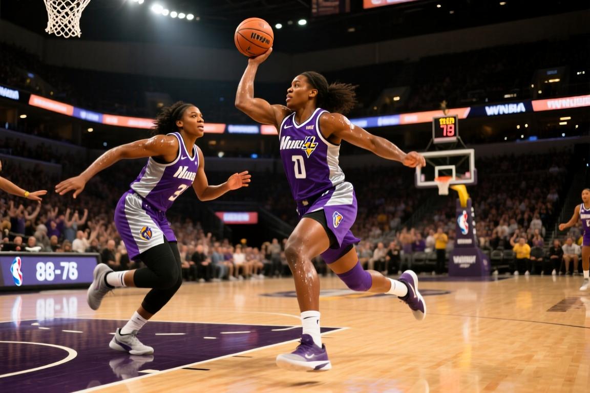 WNBA常规赛拉斯维加斯王牌88-78多伦多节奏全场集锦