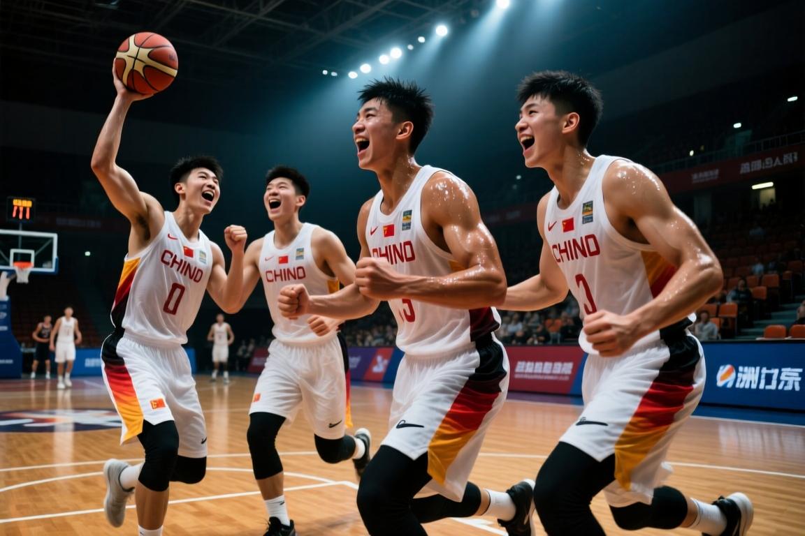 U18男篮亚洲杯-中国男篮4人上双力克新西兰进决赛张淳智18+5