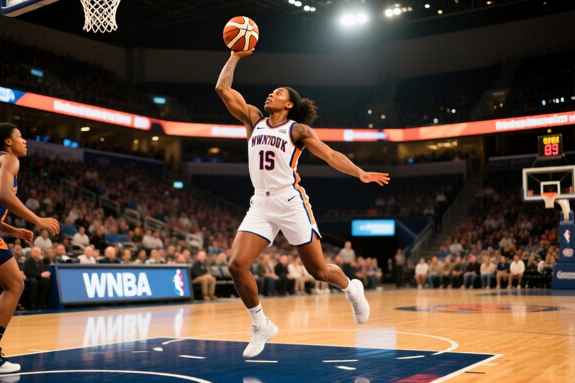 07月13日WNBA常规赛纽约自由91-93多伦多节奏全场集锦