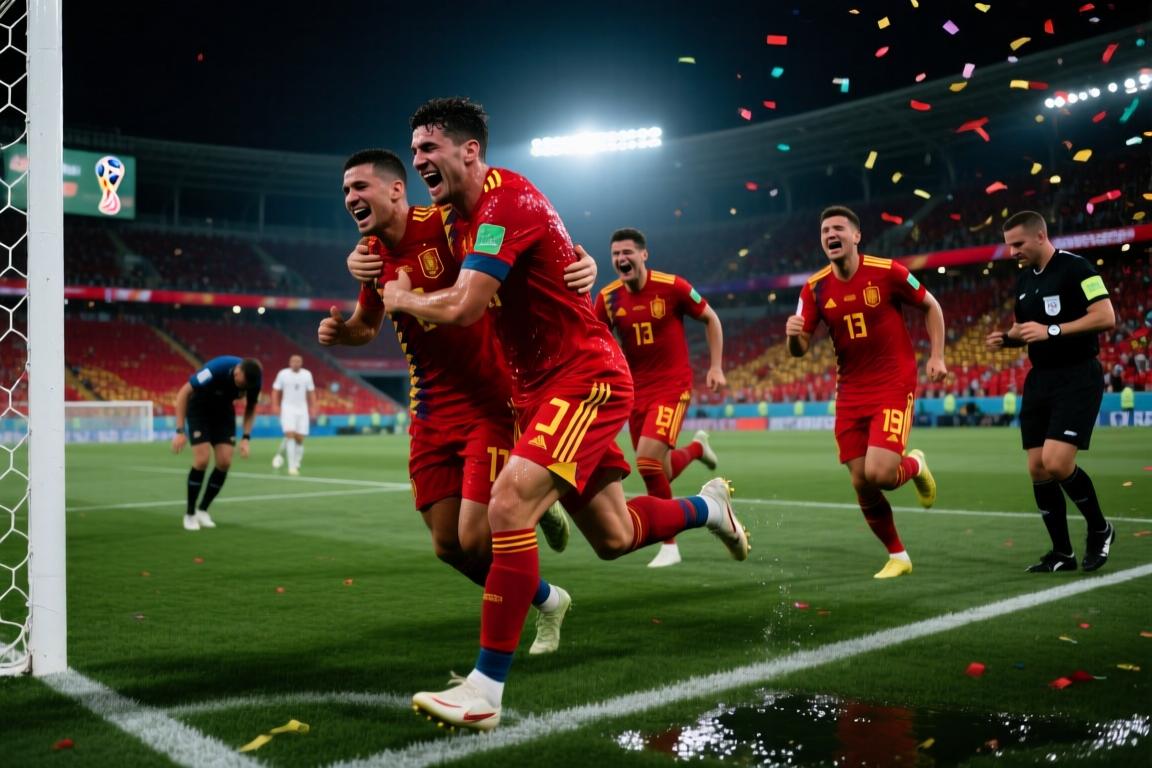 时隔16年夺世界杯冠军！西班牙加时1-0阿根廷费兰制胜恩佐染红