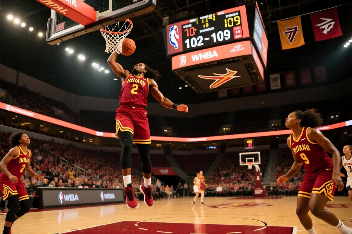WNBA常规赛印第安纳狂热102-109纽约自由人全场集锦