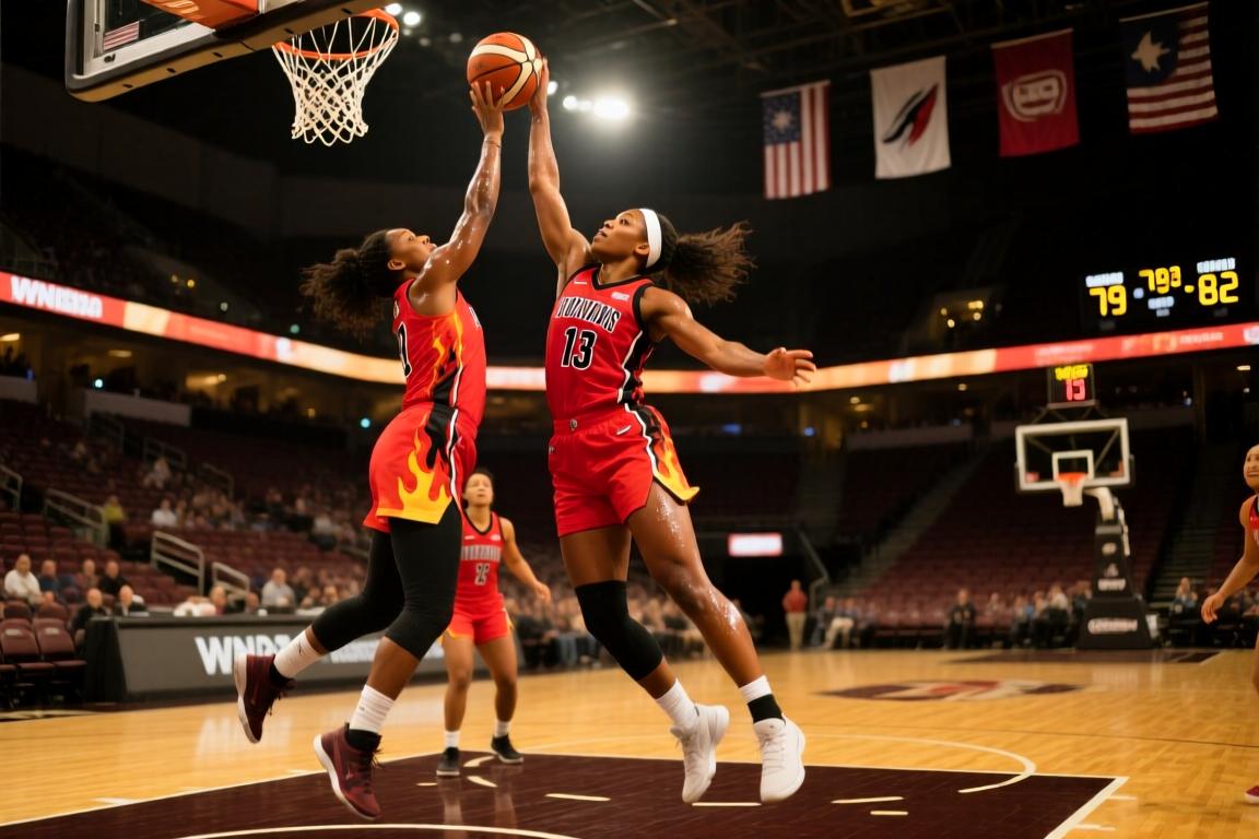 WNBA常规赛波特兰火焰79-82多伦多节奏集锦