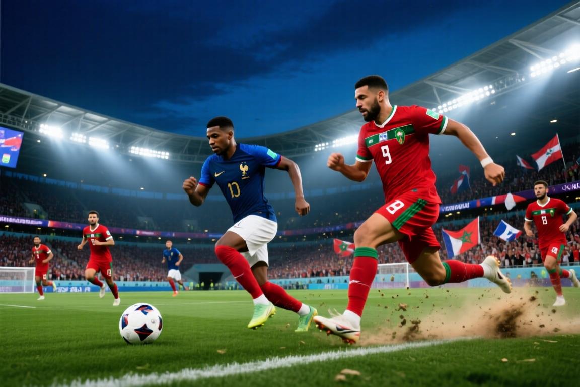 07月10日世界杯1/4决赛法国vs摩洛哥全场录像