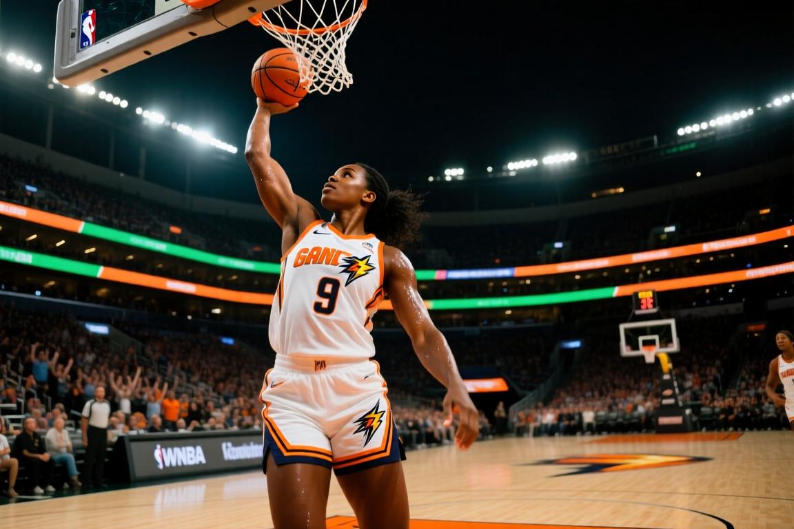 WNBA常规赛洛杉矶火花90-74西雅图风暴全场集锦