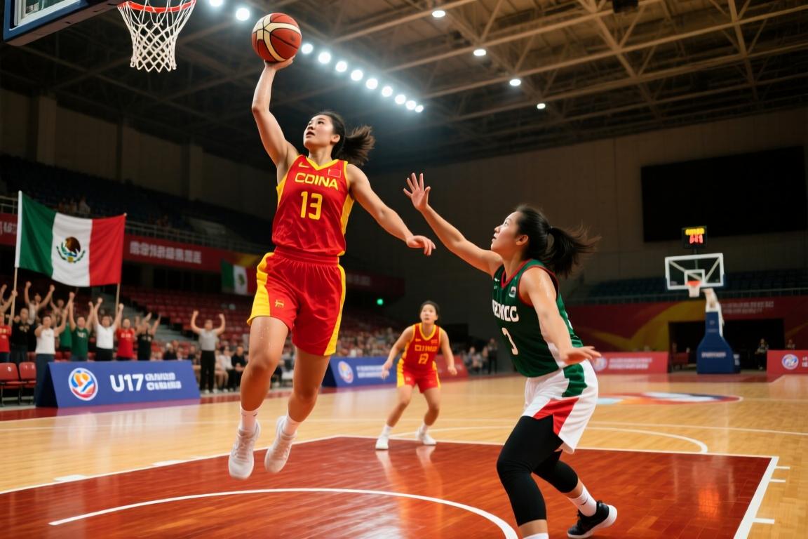 07月12日U17女篮世界杯小组赛B组墨西哥U17女篮51-80中国U17女篮全场集锦