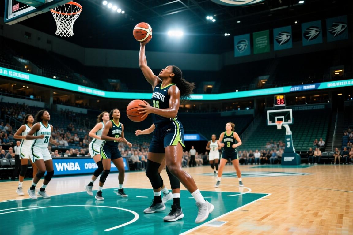 08月04日WNBA常规赛西雅图风暴83-95纽约自由人全场集锦