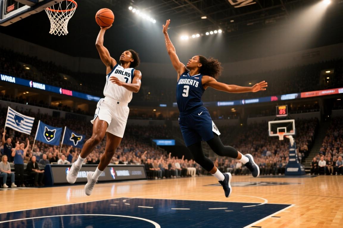 WNBA常规赛达拉斯飞翼90-103明尼苏达山猫全场集锦