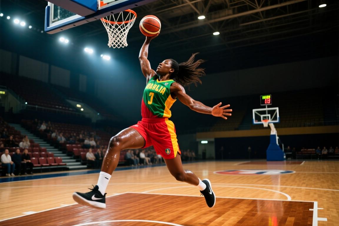 女篮世界杯小组赛A组马里女篮82-73西班牙女篮全场集锦