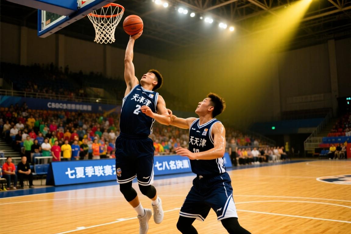 09月06日CBA夏季联赛七、八名天津-广厦全场录像