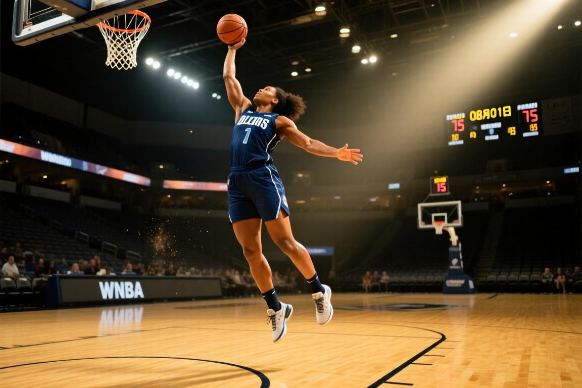 08月01日WNBA常规赛达拉斯飞翼75-81华盛顿神秘人全场集锦