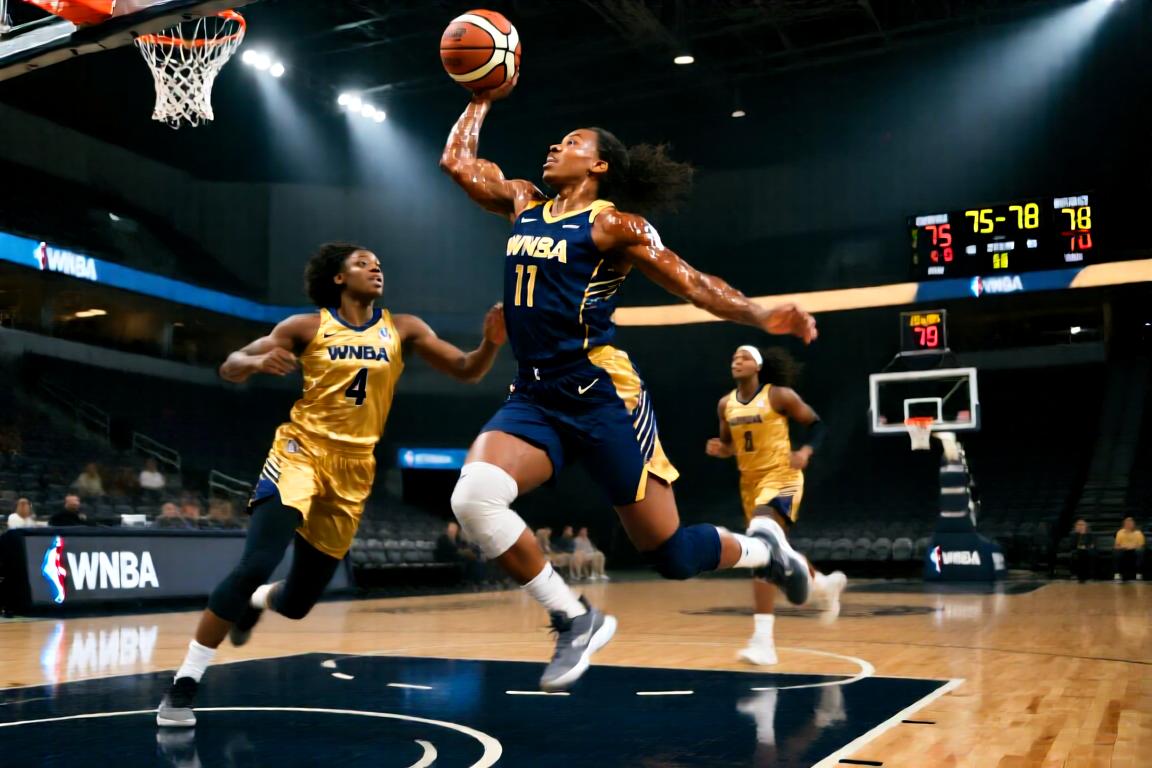 WNBA常规赛亚特兰大梦想75-78金州女武神全场集锦