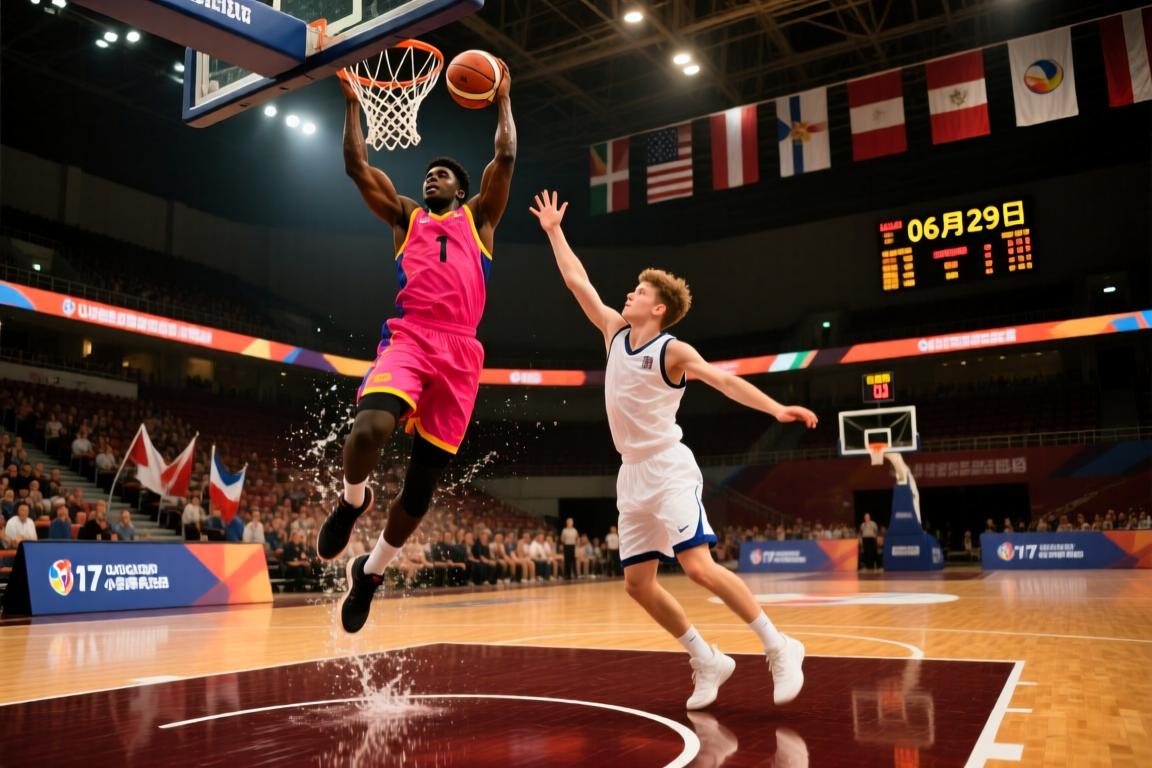 06月29日U17男篮世界杯小组赛B组中国U17男篮-加拿大U17男篮录像