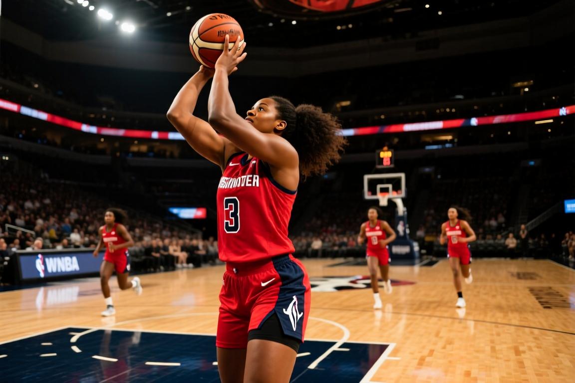 WNBA常规赛华盛顿神秘人105-100波特兰火焰全场集锦