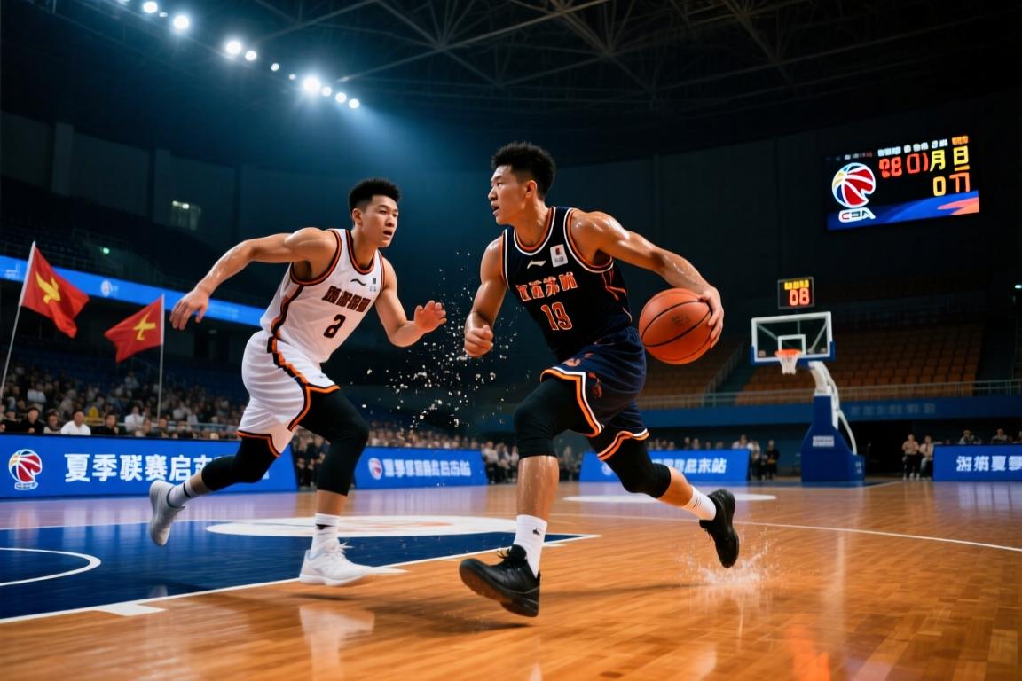 08月07日CBA夏季联赛启东站江苏-深圳全场录像