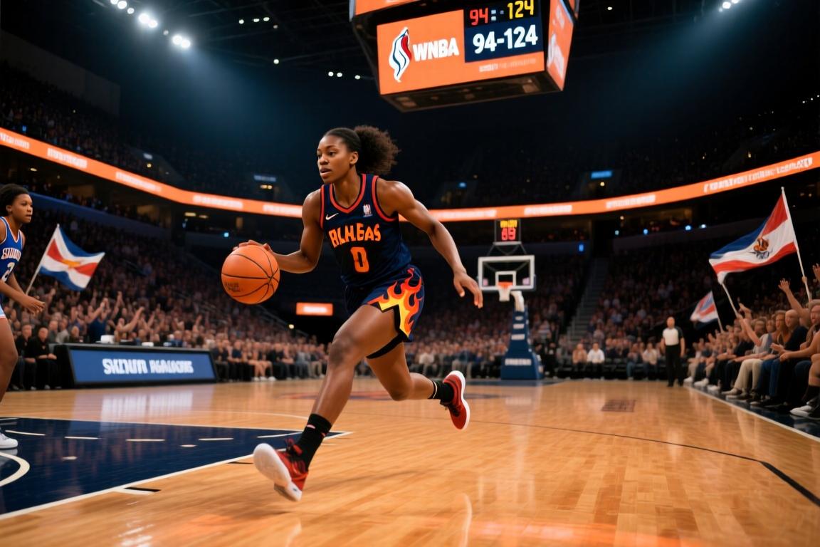 WNBA常规赛波特兰火焰94-124芝加哥天空全场集锦