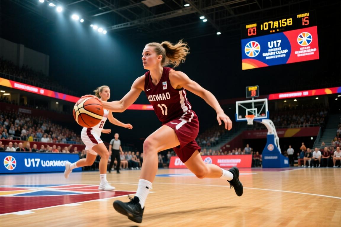 07月15日U17女篮世界杯1/8决赛拉脱维亚U17女篮-中国U17女篮录像