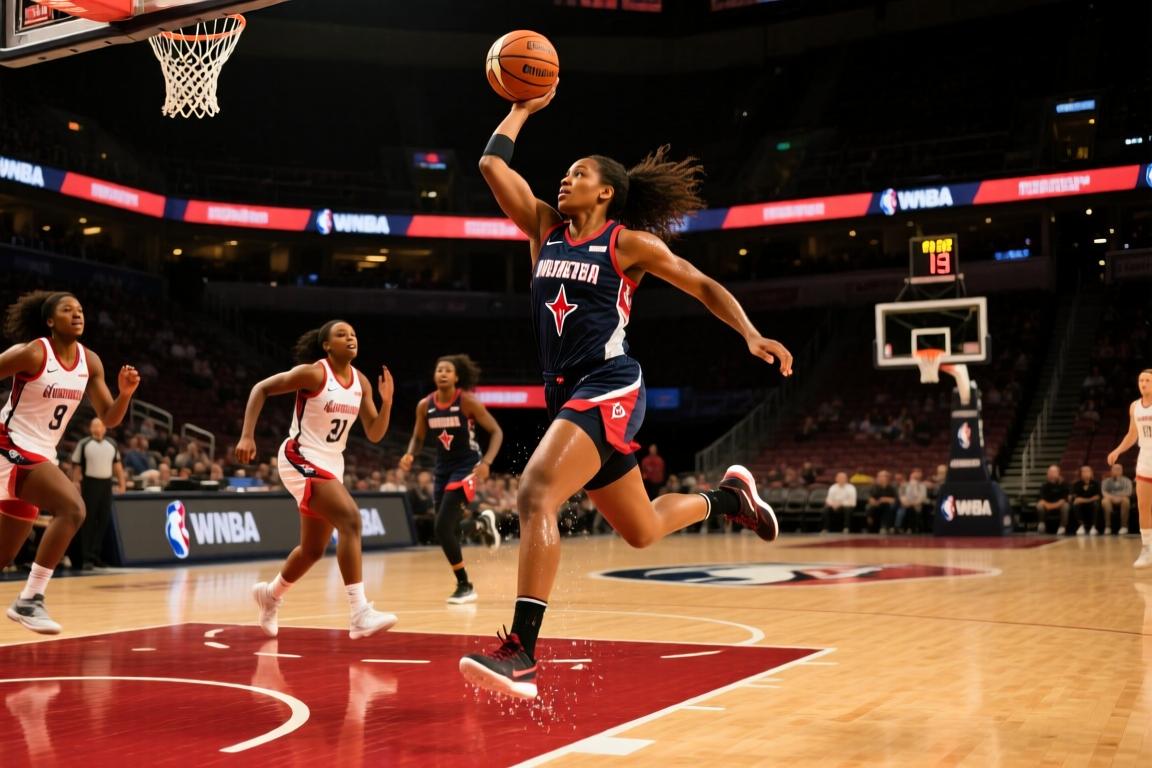07月19日WNBA常规赛华盛顿神秘人69-74金州女武神集锦