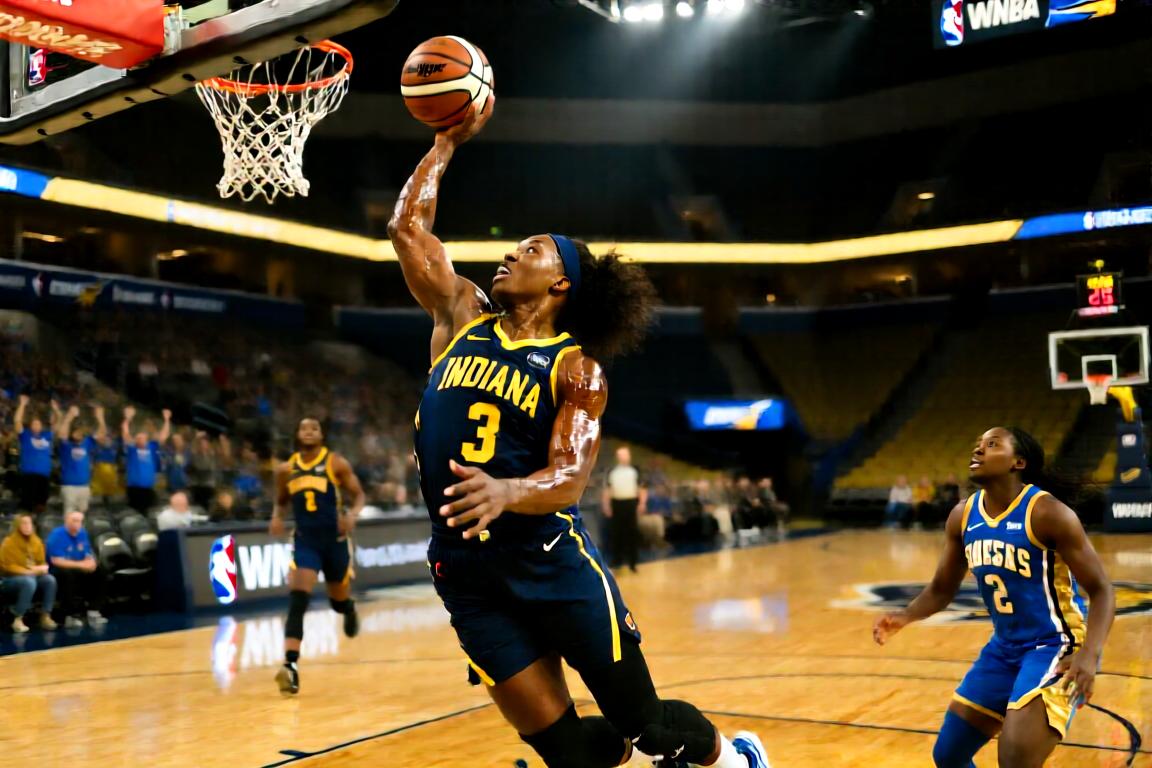 WNBA常规赛印第安纳狂热90-86芝加哥天空全场集锦
