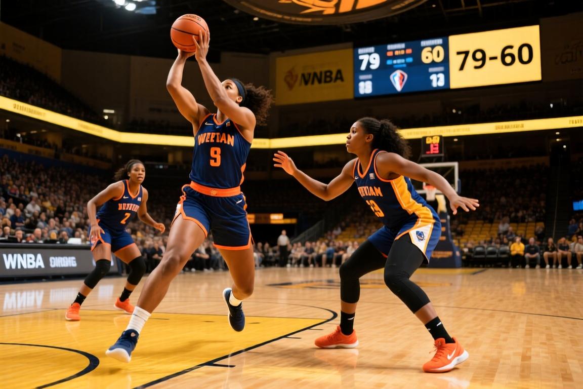 WNBA常规赛金州女武神79-60纽约自由人全场集锦