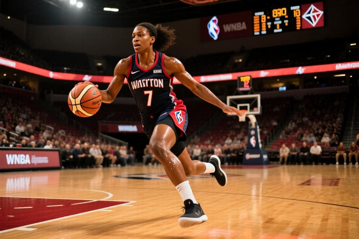 08月12日WNBA常规赛华盛顿神秘人76-86拉斯维加斯王牌集锦