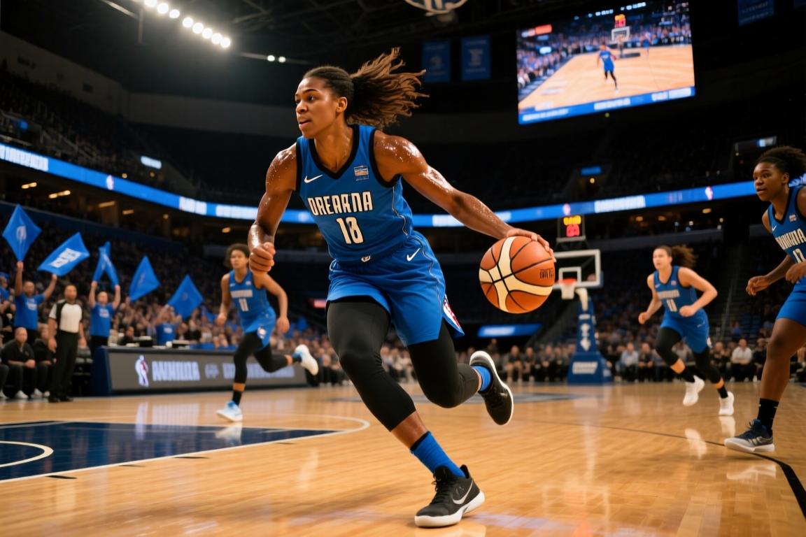 08月25日WNBA常规赛亚特兰大梦想78-71洛杉矶火花全场集锦