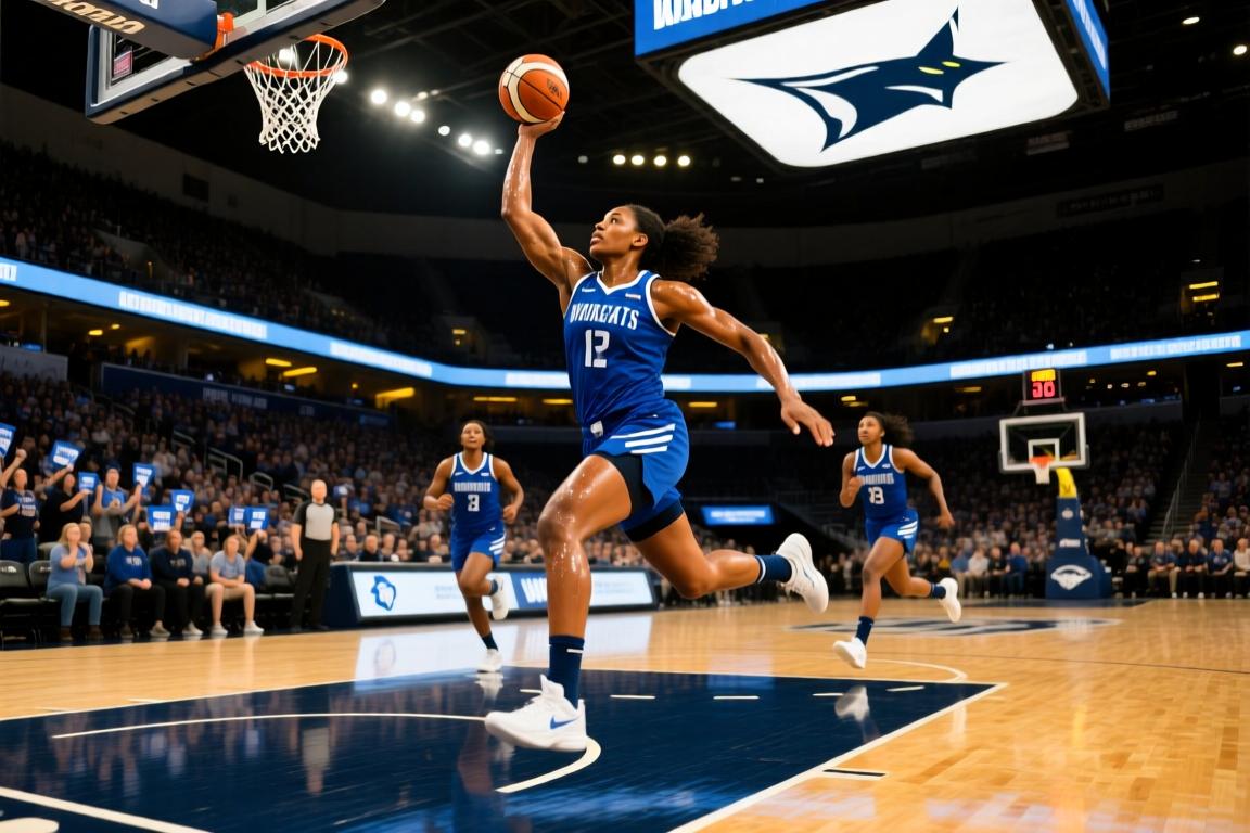 08月13日WNBA常规赛明尼苏达山猫85-81波特兰火焰集锦