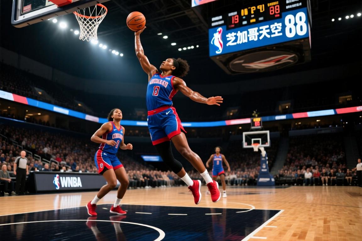 08月11日WNBA常规赛芝加哥天空88-97西雅图风暴集锦