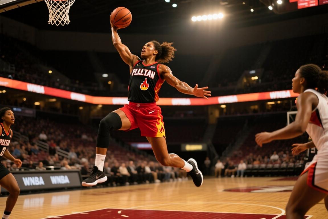 07月29日WNBA常规赛波特兰火焰83-98拉斯维加斯王牌全场集锦