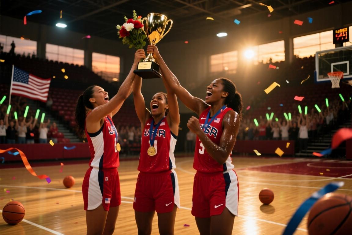 09月14日女篮世界杯决赛美国女篮97-79法国女篮全场录像