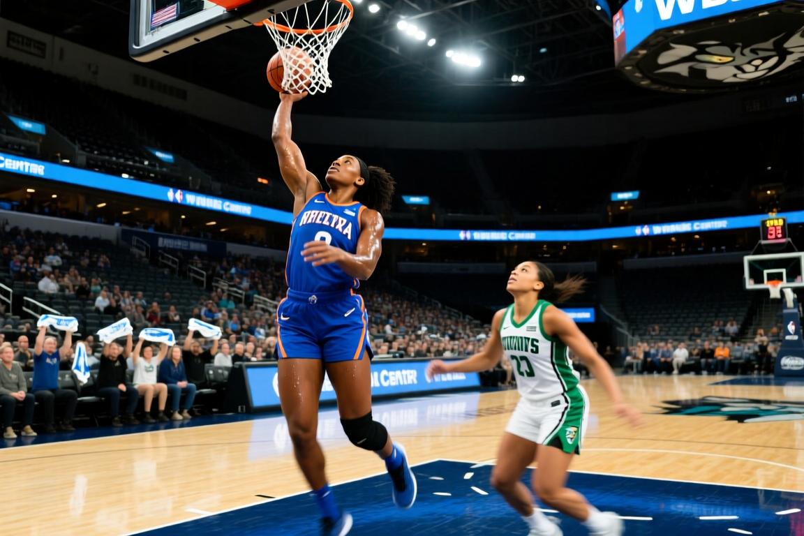 WNBA常规赛纽约自由人93-81明尼苏达山猫全场集锦