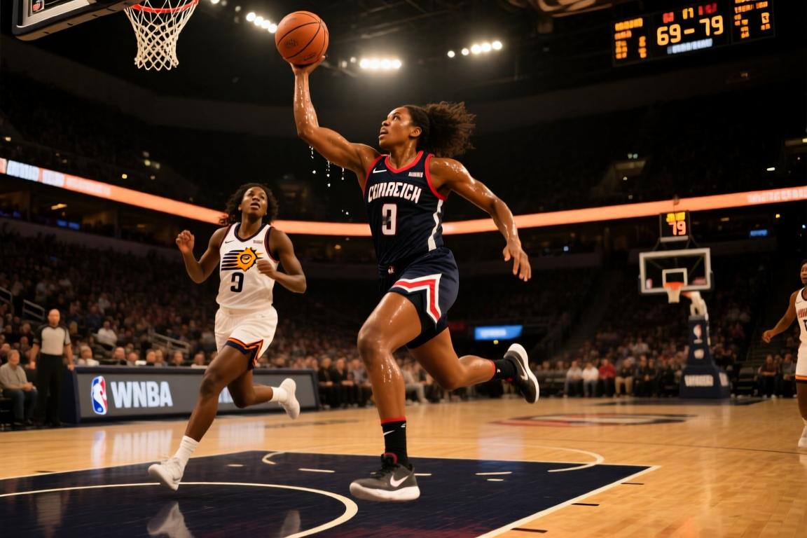 WNBA常规赛康涅狄格太阳69-79华盛顿神秘人全场集锦
